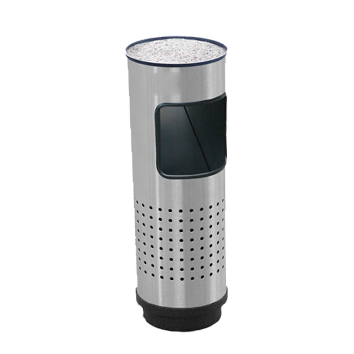 Cenicero Papelero de Acero Inoxidable Perforado – 27 Litros
