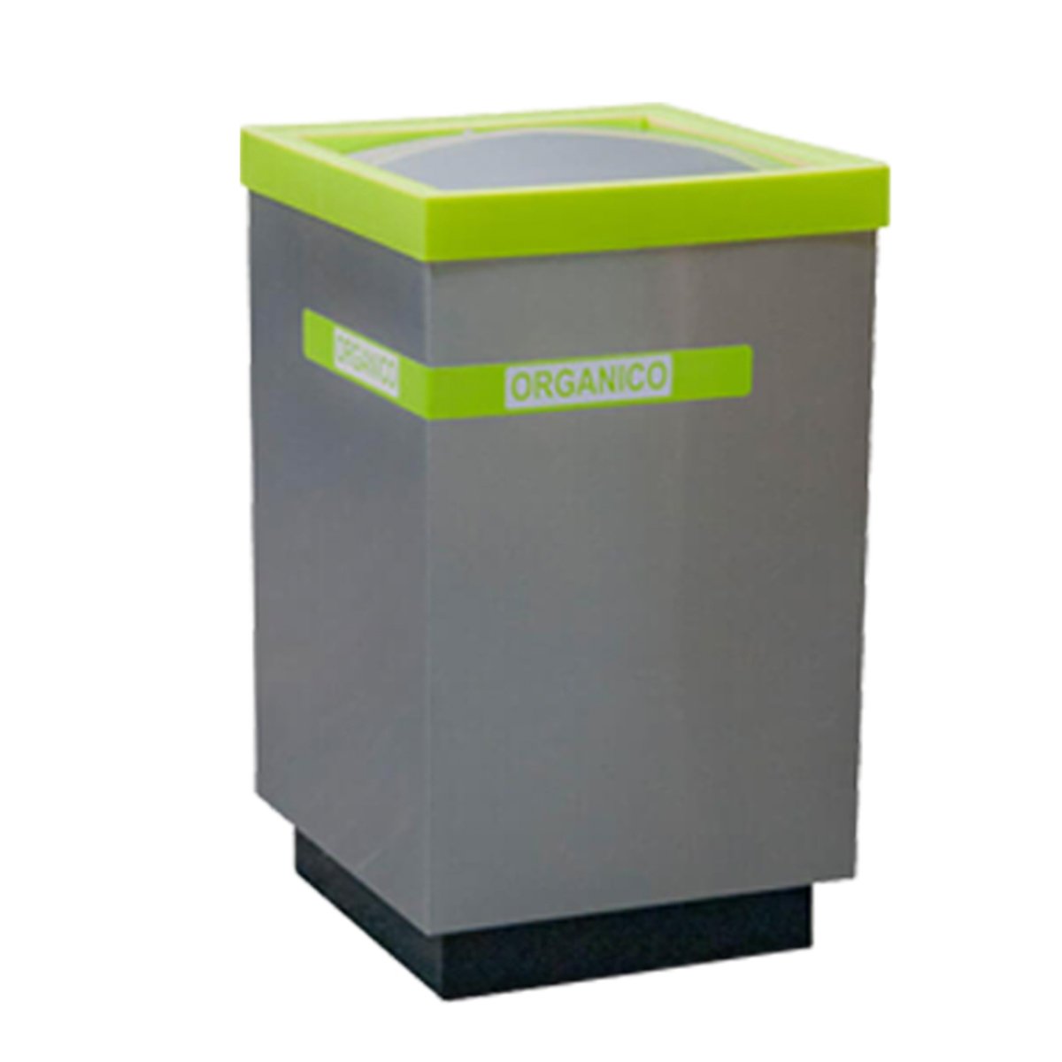 Basurero Ecológico Cubo Grande con Tapa Balancín – Acero Inoxidable | 98 Litros