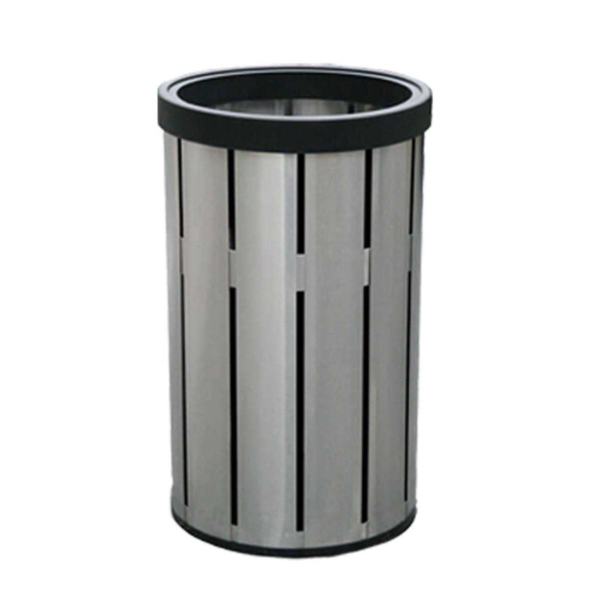 Bote de Basura Jumbo Integrado de Acero Inoxidable – 150 Litros