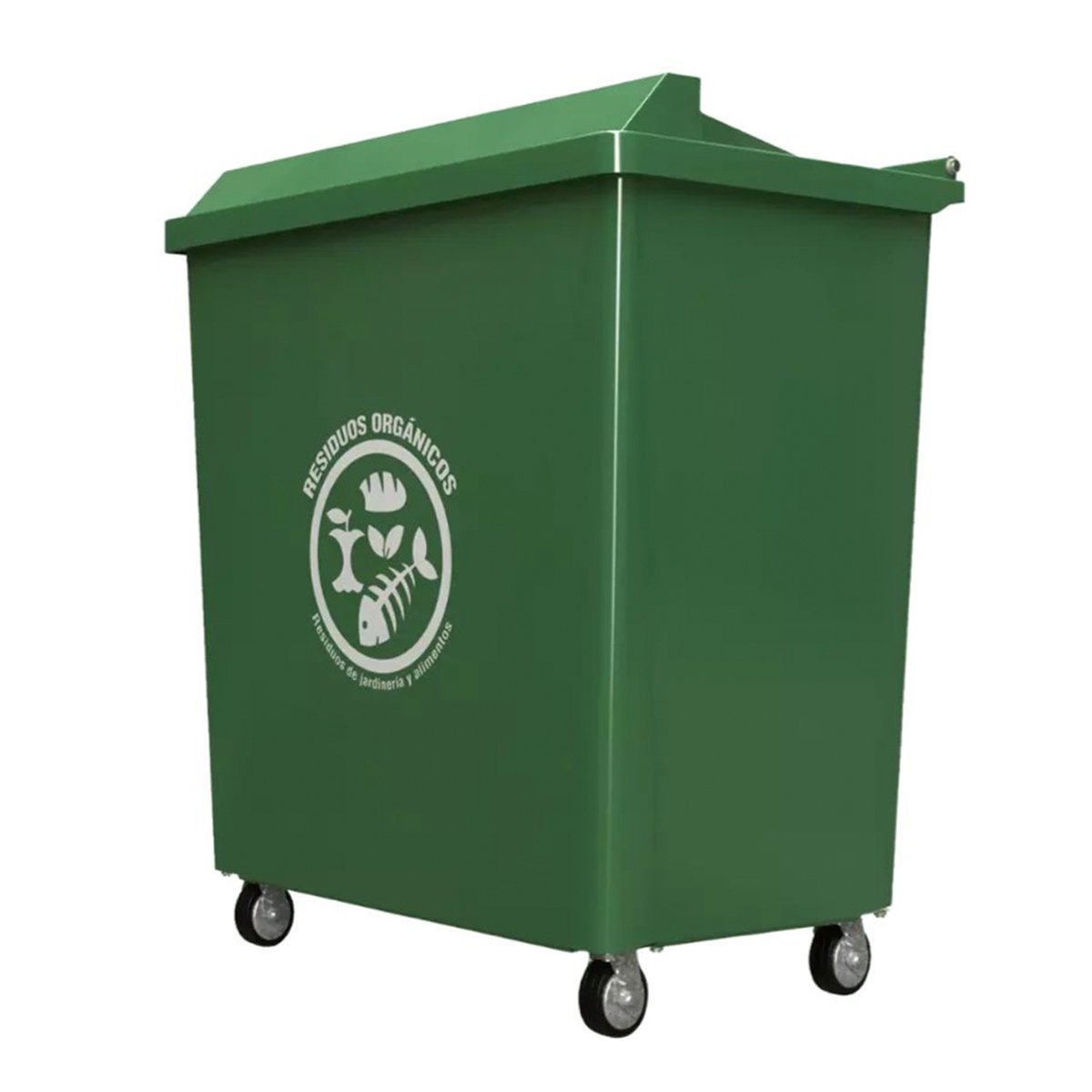 Contenedor de basura con Ruedas 500 Litros VIC-500 –