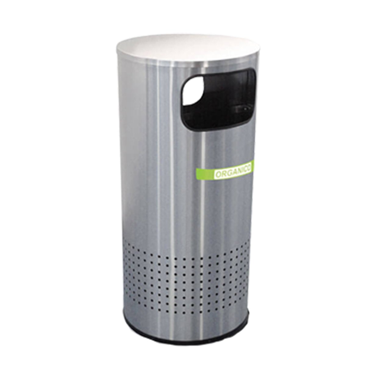 Basurero Ecológico Dúplex de Acero Inoxidable – 185 Litros